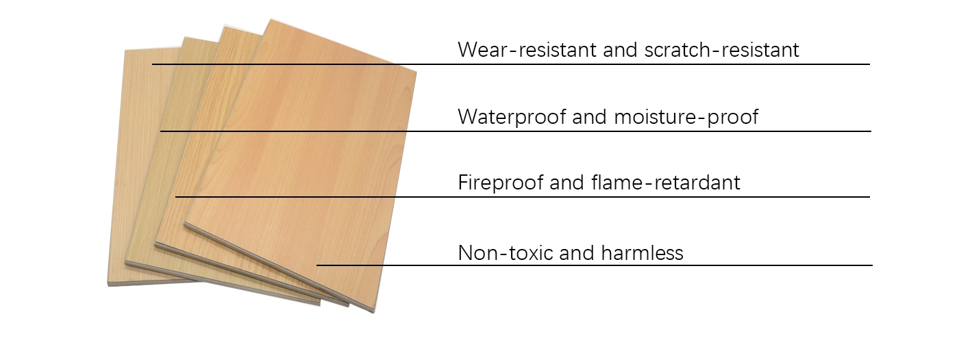 melamine fireproof board