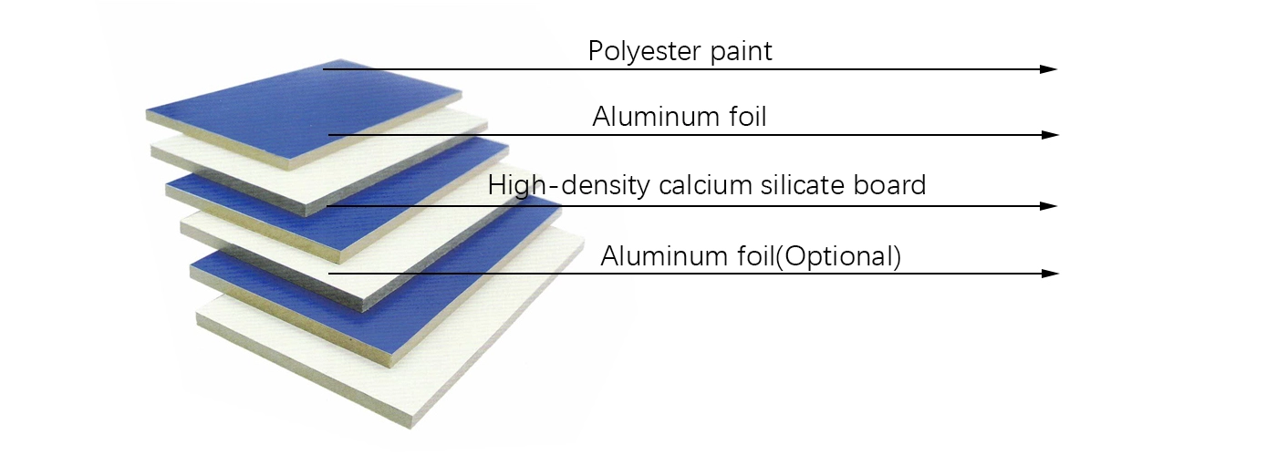 Calcium silicate aluminum composite panel Calcium silicate aluminum composite panel