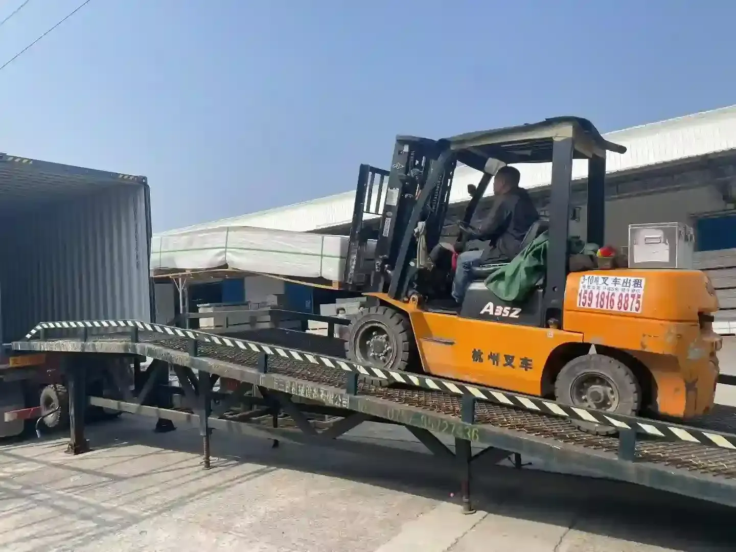 Medical antibacterial panels shipped for a hospital project in a Southeast Asian country